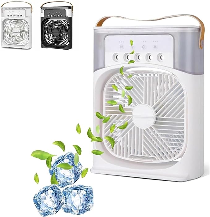 DLC - Cooling Fan With Ice DLC - مروحة تبريد محمولة مع تبريد بالثلج