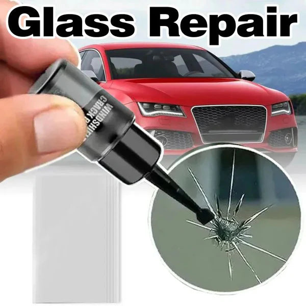 Windshield Crack Repair   طقم إصلاح شقوق الزجاج الأمامي للسيارة