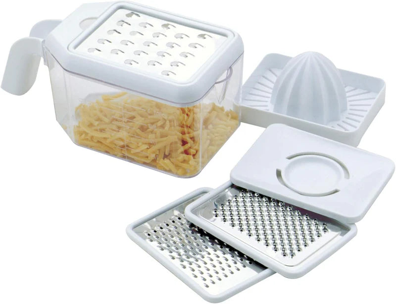 5-in-1 Multi-Grater With Juicer   مبشرة متعددة 5 في 1 مع عصّارة