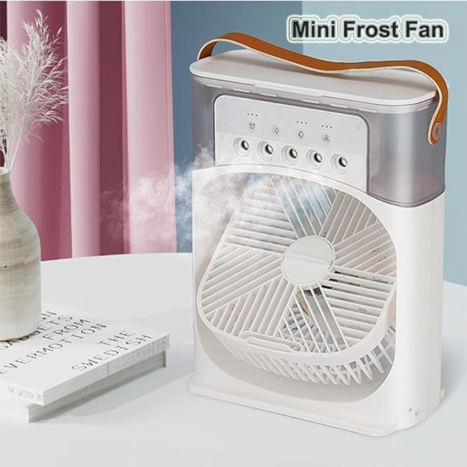 DLC - Cooling Fan With Ice  DLC - مروحة تبريد محمولة مع تبريد بالثلج