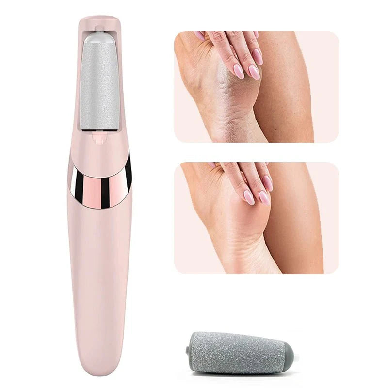 Electric Pedicure Foot File Callus Remover   مبرد قدم كهربائي لإزالة الجلد الميت والكالو