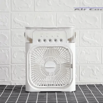 DLC - Cooling Fan With Ice  DLC - مروحة تبريد محمولة مع تبريد بالثلج