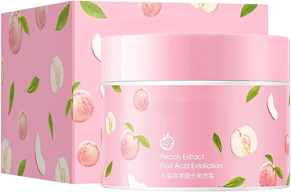 Peach Extract Fruit Acid Exfoliating Face Gel Cream   كريم جل لتقشير الوجه بخلاصة الخوخ وأحماض الفواكه