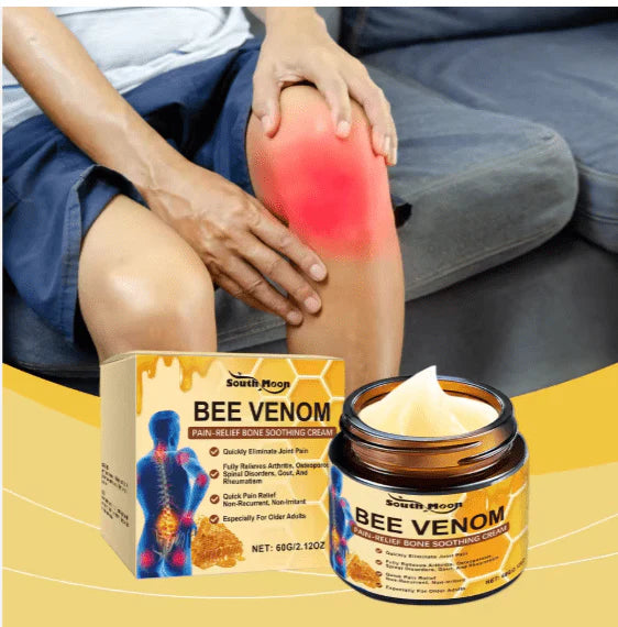 South Moon - Bee Venom Pain Relief Soothing Cream   ساوث مون - كريم سمّ النحل المهدئ لتخفيف الألم