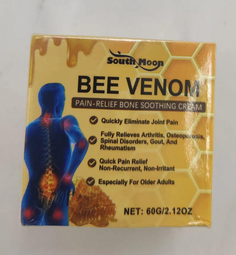 South Moon - Bee Venom Pain Relief Soothing Cream   ساوث مون - كريم سمّ النحل المهدئ لتخفيف الألم