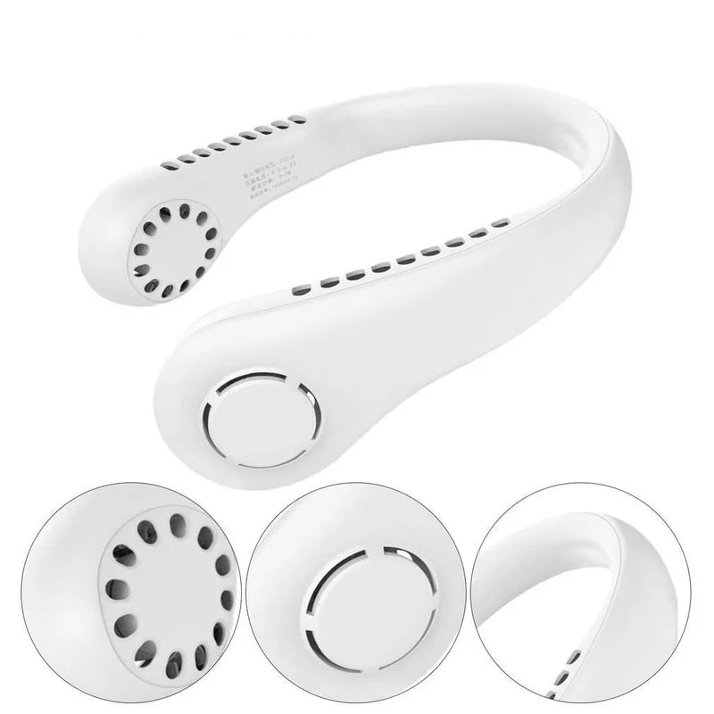 Vaneless Neck Hanging Fan  مروحة رقبة محمولة بدون شفرات