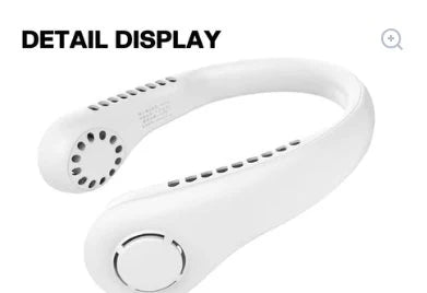 Vaneless Neck Hanging Fan  مروحة رقبة محمولة بدون شفرات