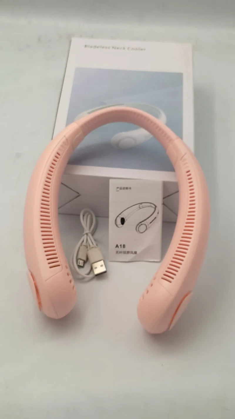 Vaneless Neck Hanging Fan  مروحة رقبة محمولة بدون شفرات
